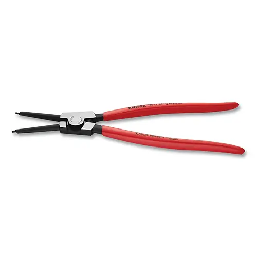 Knipex 4611A4 External Snap Ring Plier, 12-1/2 in, Straight Tip, 3-11/32 to 5-1/2 in