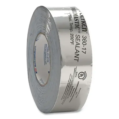 Polyken 1787629 Foilmastic  Sealant Tape, 360-17, 3 in x 100 ft, Aluminum Silver