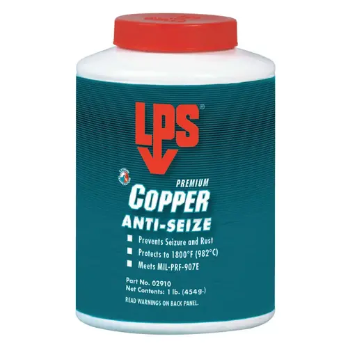 LPS 02910 Copper Anti-Seize Lubricants, 1 lb Bottle - pack of 12