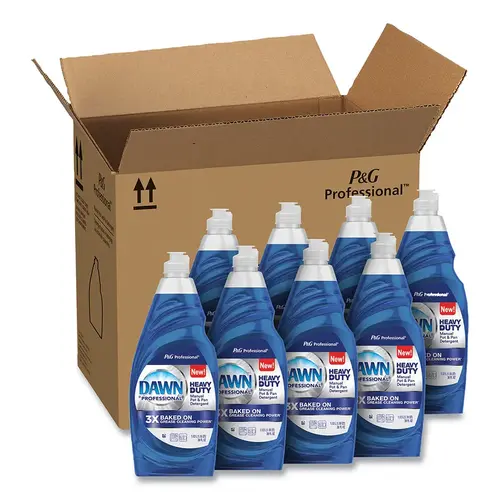 Dawn 08836 Heavy Duty Manual Pot & Pan Dish Detergent, 38 oz - pack of 8