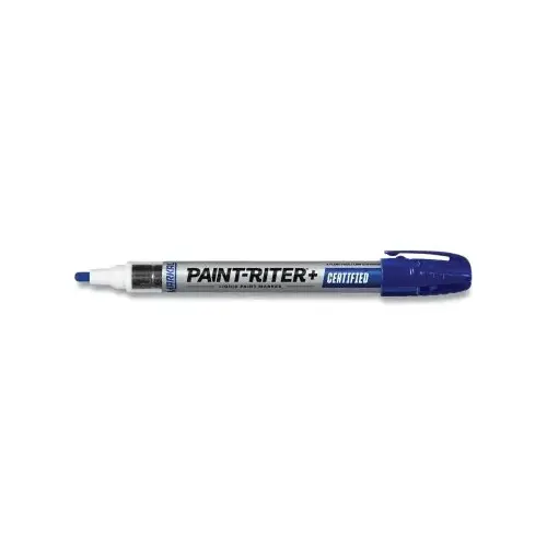 Paint Ritter LACO/MARKAL 96884 Paint-Riter+ Certified Liquid Paint Marker, Blue, 1/8 ...