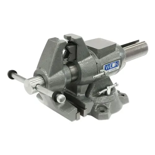 Multi-Purpose Bench Vise, 5-1/2 in Jaw Width, 2-3/4 in Throat Depth, Swivel Base