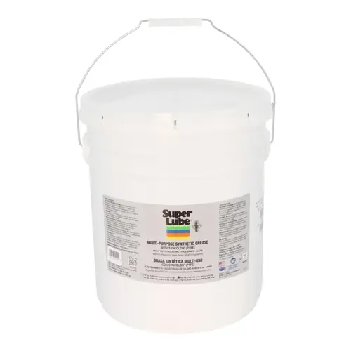 Super Lube 41030 Grease Lubricants, 30 lb, Pail Translucent White