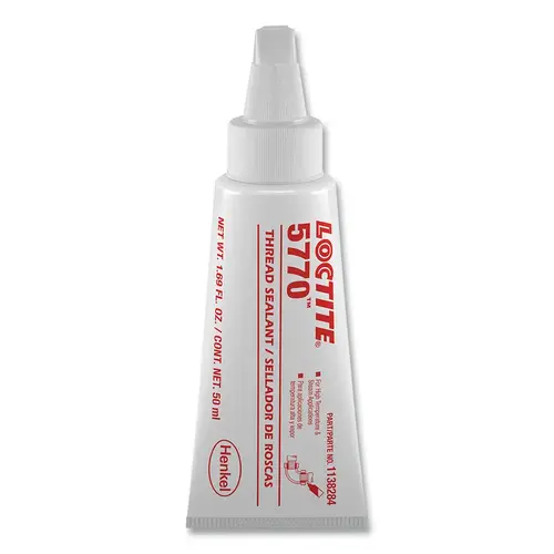 5770  High Temperature Thread Sealant, 50 ml, Tube, Off-White