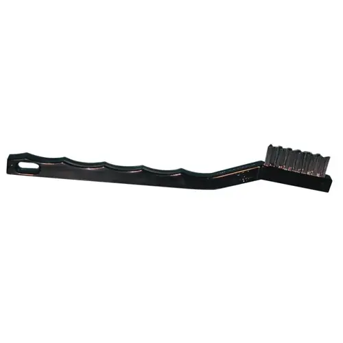 MAGNOLIA BRUSH 275 Handy Cleaning Brushes, 7 in, Horsehair Wire, Plastic Handle
