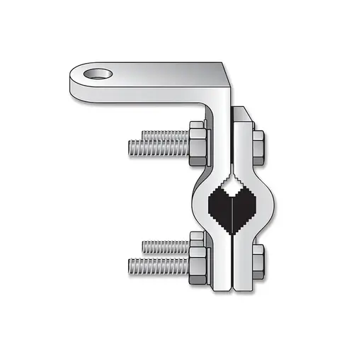 CHECKERS FS7019 Warning Whip Assorted Mount, Tube Style Mirror Bracket for 1/2 in to 1 in OD, Mounting Hardware Included