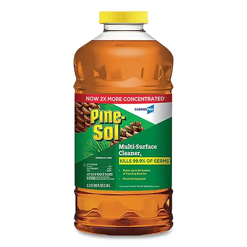 PINE SOL CLOX60606 Multi-Surface Cleaner, 80 oz, Bottle, Pine Orange