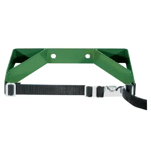 Anthony & Co WB200C Cylinder Wall Bracket, Dual with Chain, Steel, 7 in to 9-1/2 in dia, Green