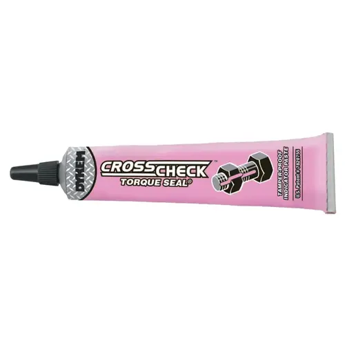 Dykem 83320 Cross Check  Torque Seal  Tamper-Proof Indicator Paste, 1 oz, Tube, Pink, 24 EA/CA - pack of 24