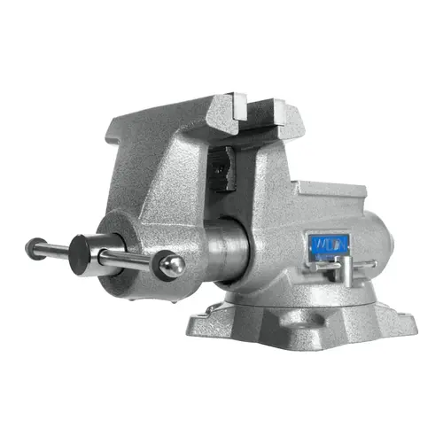 WILTON 28812 Mechanics Pro Vise, 6-1/2 in Jaw, 4-3/8 in Throat, Swivel Base