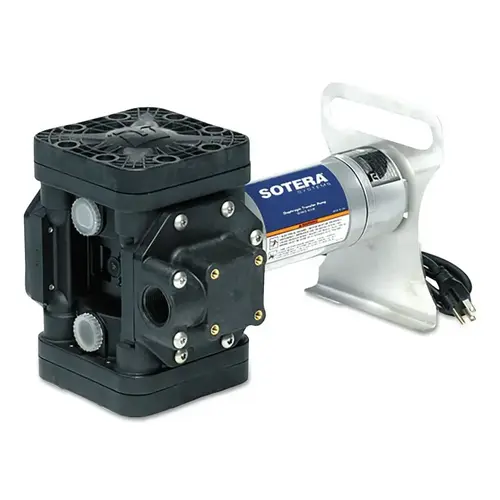 Fill-Rite SS460BX731PG Diaphragm Transfer Pumps, 115 VAC, 1 in (FNPT), 12 ft Hose