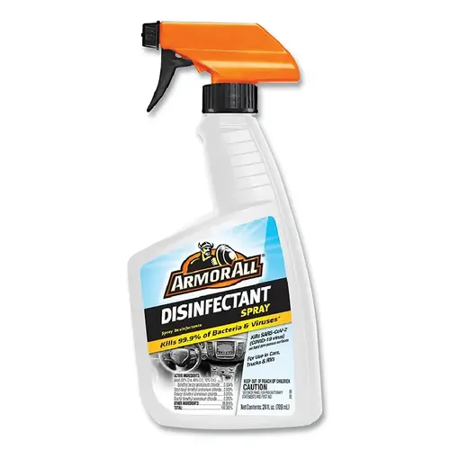 ARMOR ALL 19471 Disinfectant Sprays for Interior Automotive Surfaces, 24 oz - pack of 6