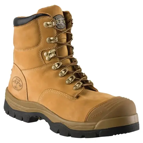 OLIVER BY HONEYWELL 55332TAN105 General Purpose Leather Work Boots, Men's 10.5, Leather, Wheat Pair