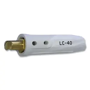 LENCO 05559 LC-40 Male Cable Connector, 350 A, White Buy Now