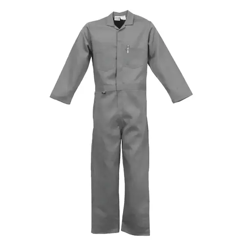 Stanco FRC681-GRY-5XL 681 Full-Featured Contractor Style FR Coveralls, Gray, 5X-Large