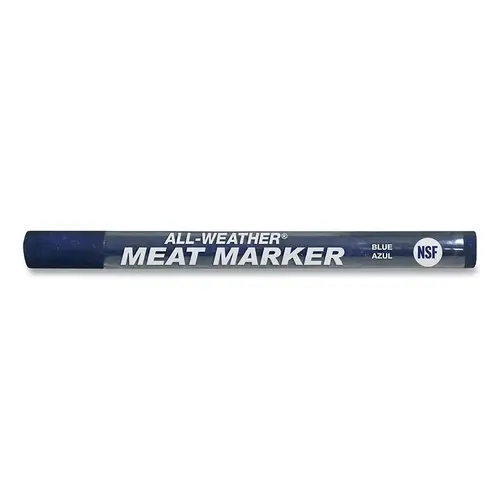 ALL-WEATHER 62101 Meat Marker, Blue - pack of 12
