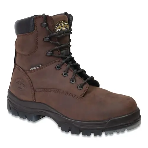 OLIVER BY HONEYWELL 45637C-BRN-140 45 Series Composite Toe Safety Boots, Size 14, 7 in H, Leather, Rubber, Brown Pair