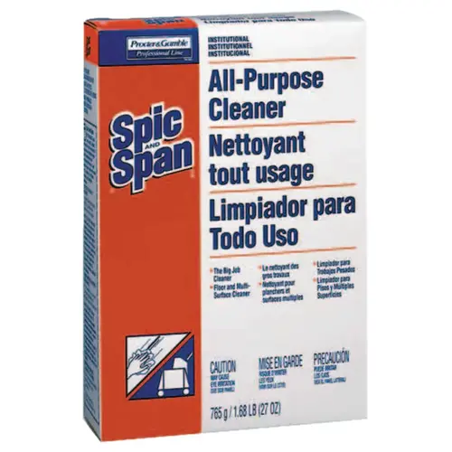 SPIC N SPAN 31973 All-Purpose Cleaner, 27 oz Box, Powder Light Green - pack of 12