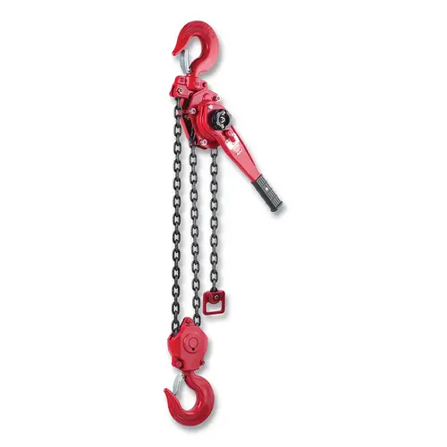 COFFING HOISTS 09451W Lever Chain Ratchet Hoist, 13200 lb load capacity, 10 ft lift