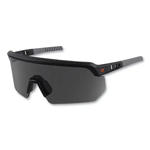 SKULLERZ 55006 Skullerz  AEGIR Safety Glasses/Sunglasses, Smoke Polycarbonate Lens, Fog-Off+  Coating, Matte Black Frame - pack of 12