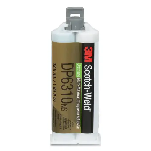 Scotch-Weld 07630886407 Scotch-Weld  Multi-Material Composite Urethane Adhesive, DP6310NS, 48.5 ml, Duo-Pak, Green