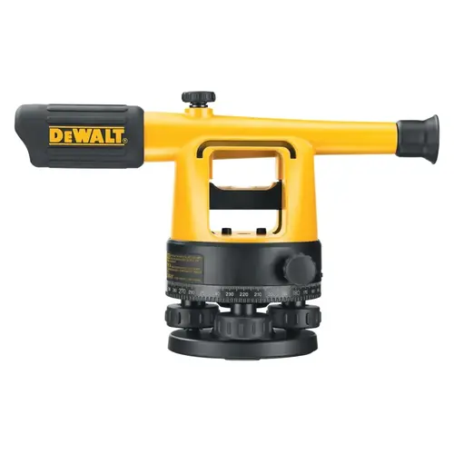 DEWALT DW090PK Optical Instruments, Builder's Level Kit, 200 ft Range
