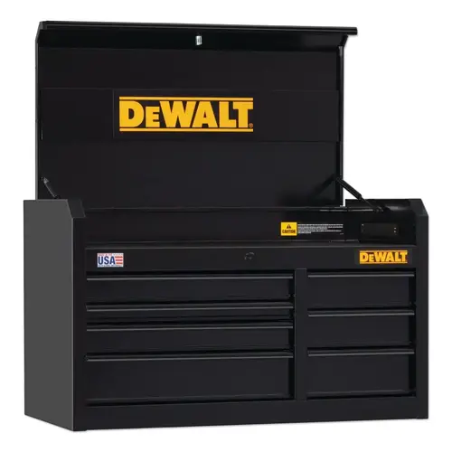 DEWALT DWST24071 900 Series Top Tool Chest, 41 in Wide Tool Chest, 7-Drawer, Black