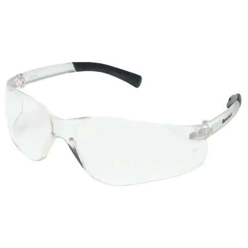 BearKat  BK1 Series Safety Glasses, Clear Lens, MAX6  Anti-Fog, Duramass  Scratch-Resistant, Clear Frame - pack of 12
