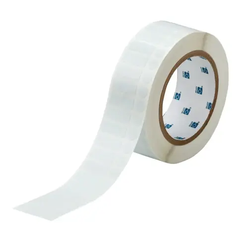 Brady THT1634923 Freezerbondz Thermal Transfer Printer Labels, 0.66 in x 1 in, White