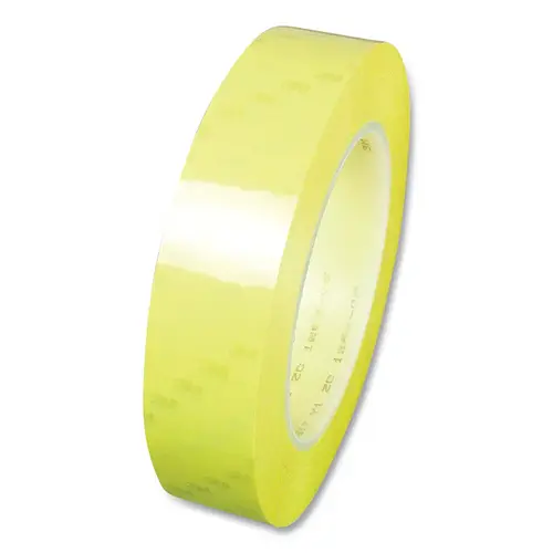 3M 05112856291 Polyester Film Electrical Tape, 56, 1 in W x 72 yd L, 2.5 mil Thick, Yellow - pack of 36