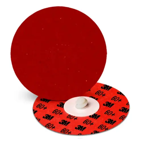 CubitronI 051141-27702 Cubitron II Roloc Durable Edge Disc 984F, Ceramic, 3 in Dia, 36 Grit Maroon