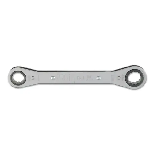 3/8 in x 7/16 in 6-Point Offset Box Ratcheting Wrench