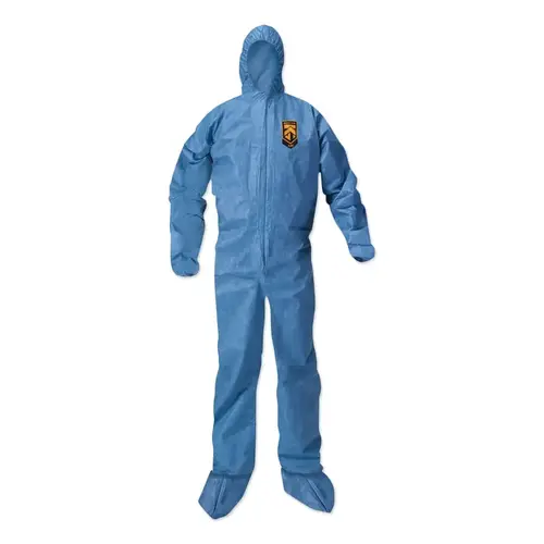 KLEENGUARD 58525 KleenGuard  A20 Breathable Particle Protection Coverall, Blue Denim, 2X-Large, ZF, EBWAHB