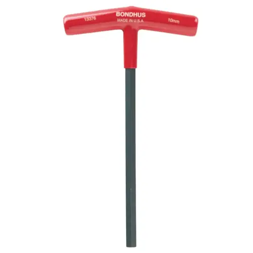 Bondhus 13356 Hex Key: 3.00 mm Hex, Hex End, T-Handle Cushion Grip - pack of 2