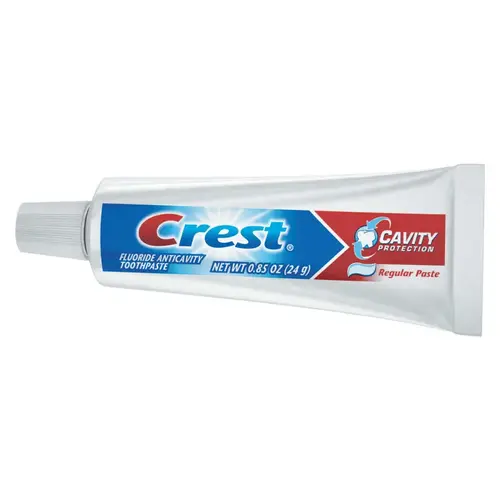 CREST 00340 Crest  Fluoride Toothpaste, Personal Size, 0.85 oz Tube