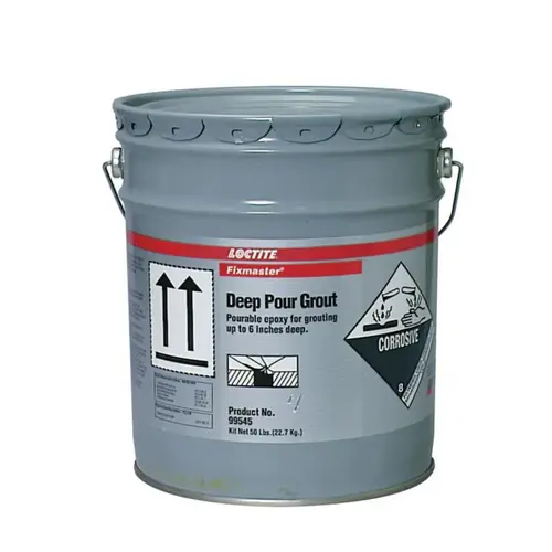Fixmaster Deep Pour Grout, 5 gal, Kit, Black