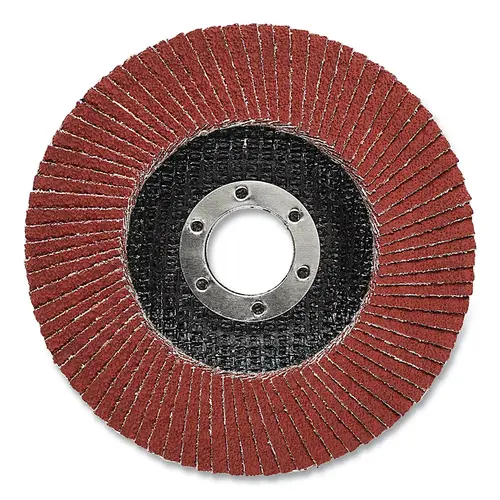 CubitronI 07630889844 Cubitron  II 969F Flap Disc, 5 in dia, 40+ Grit, 7/8 in arbor, 12000 RPM - pack of 10