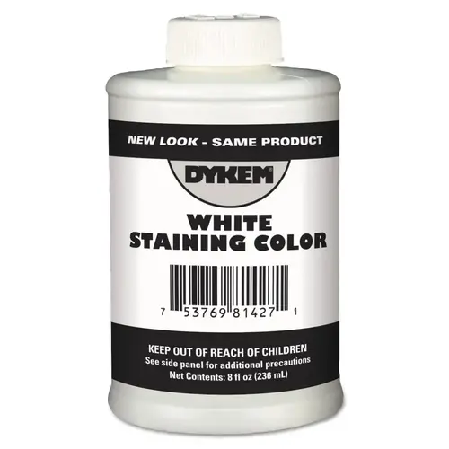 Dykem 81427 DYKEM Opaque Staining Colors, 8 oz Brush-In-Cap, White