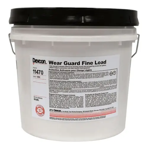 Devcon 11470 Wear Guard Fine Load, 30 lb, Grey