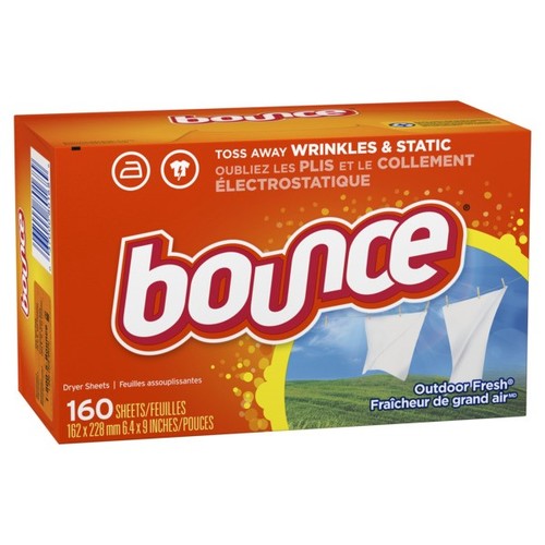 Bounce Bounce Dryer Sheet Outdoor Fresh, 160 Count