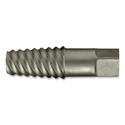 Cle-Line C17173 Style 1829 Screw Exctractor, #4, Carbon Steel, Bright Finish, 12 Pack - pack of 6