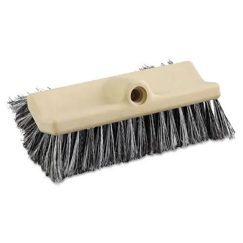 BOARDWALK PAPER 8420 Dual-Surface Vehicle Brush, 10 in Long, Brown Black
