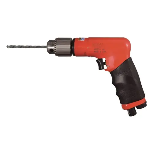 SIOUX TOOLS SDR5P36N2 Air Drill: 1/4" Keyed Chuck