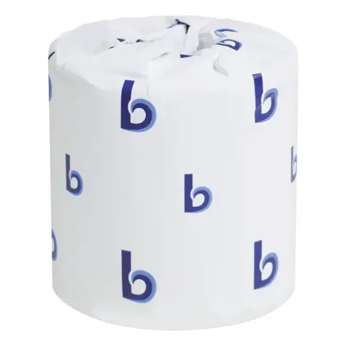 BOARDWALK PAPER 6145 Bathroom Tissue, 3 in x 4 in Sheet, 125 ft Roll White
