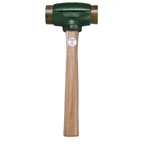 GARLAND MFG 33003 Split Head Hammers, 1 1/4 in Dia., 14 in Handle, Urethane