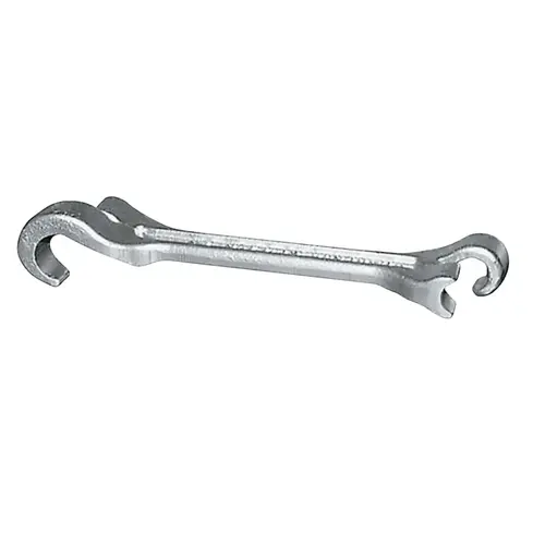 PETOL VW0 Titan Valve Wheel Wrench, Double-End, Forged Alloy Steel, 8 in OAL, 1/2 in and 21/32 in Openings