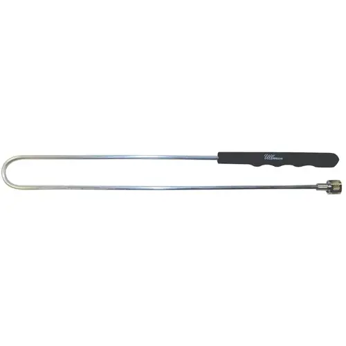 Ullman Devices HT2FL Flexible Magnetic Pick-Up Tool, Aluminum, 5 lb cap, 1/2 in dia, 29 in L