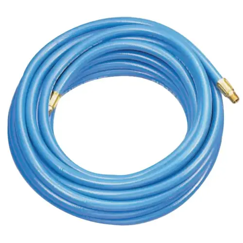 Coilhose TP4M100 Thermoplastic Hoses Without Fittings, 1/4 in I.D., 100 ft Blue