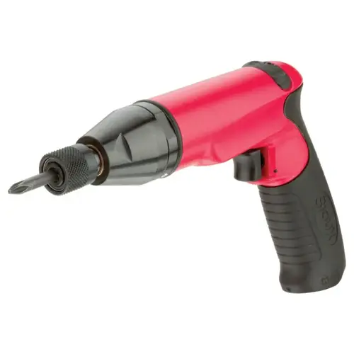 SIOUX TOOLS SSD10P20PS 1/4" Bit Holder, 2,000 RPM, Pistol Grip Handle Air Screwdriver