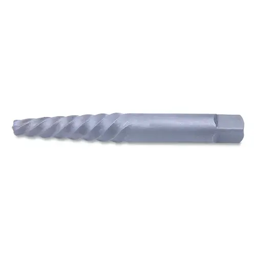Greenfield Threading 421966 Style 335 Screw Extractor, #7, HSS, Bright Finish